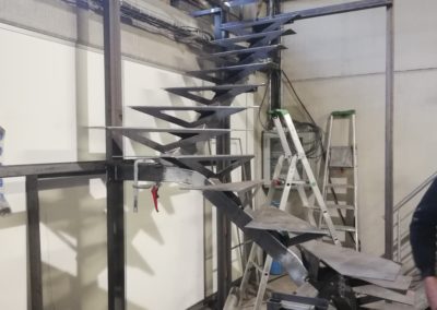 Fabrication escalier